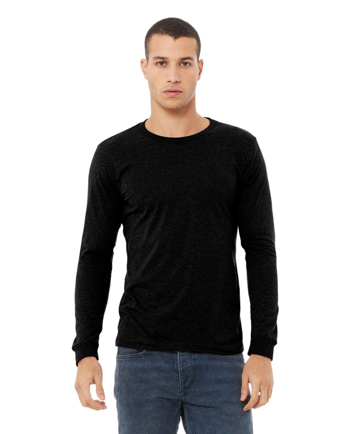 2 Pack Of Bella + Canvas 3501CVC Unisex CVC Jersey Long Sleeve T-Shirt - Picture 31 of 32