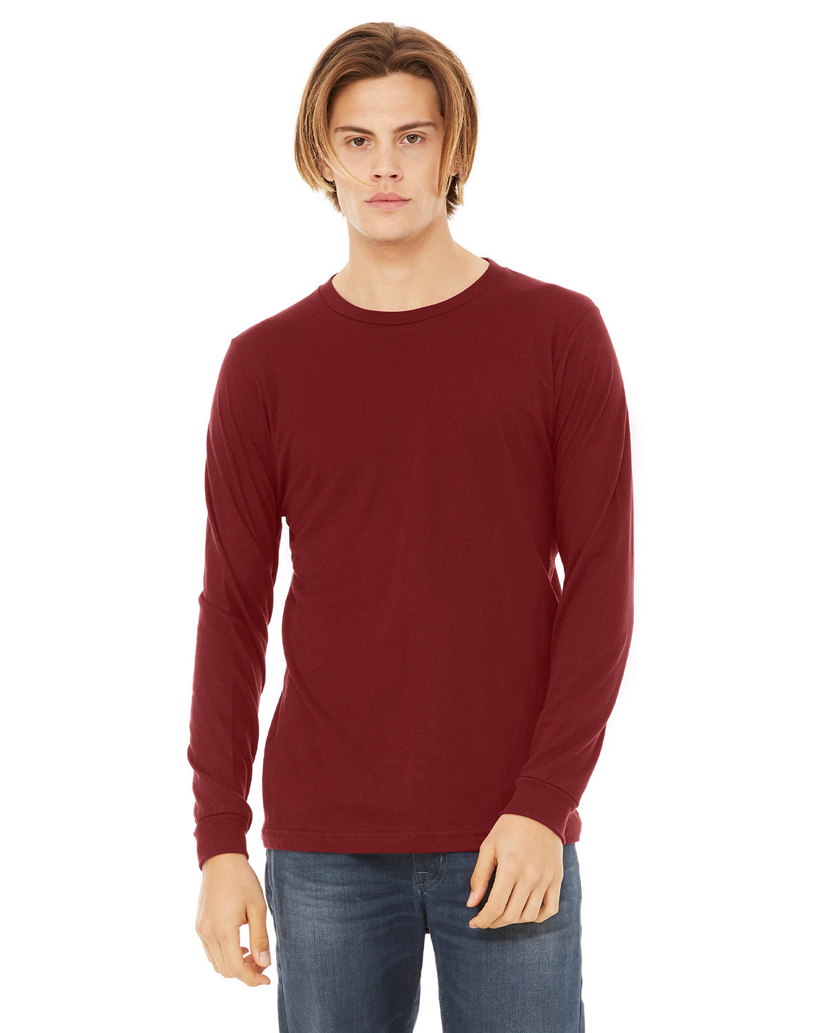 5 Pack Of Bella + Canvas 3501 Unisex Jersey T Shirt Long Sleeve Top T-Shirt - Picture 10 of 47