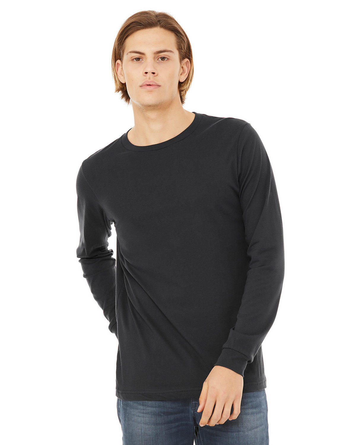5 Pack Of Bella + Canvas 3501 Unisex Jersey T Shirt Long Sleeve Top T-Shirt - Picture 14 of 47