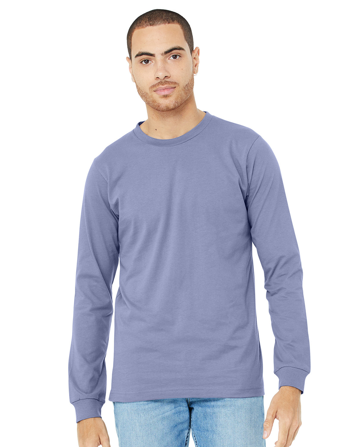 5 Pack Of Bella + Canvas 3501 Unisex Jersey T Shirt Long Sleeve Top T-Shirt - Picture 19 of 47
