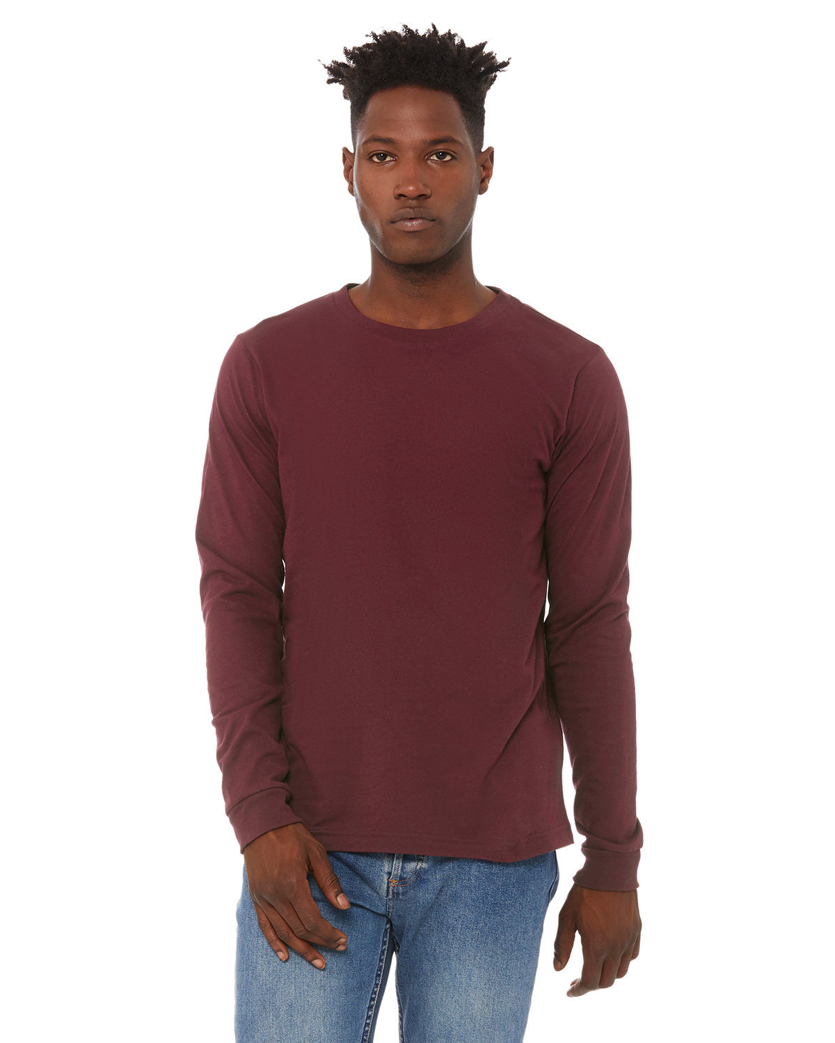 5 Pack Of Bella + Canvas 3501 Unisex Jersey T Shirt Long Sleeve Top T-Shirt - Picture 21 of 47