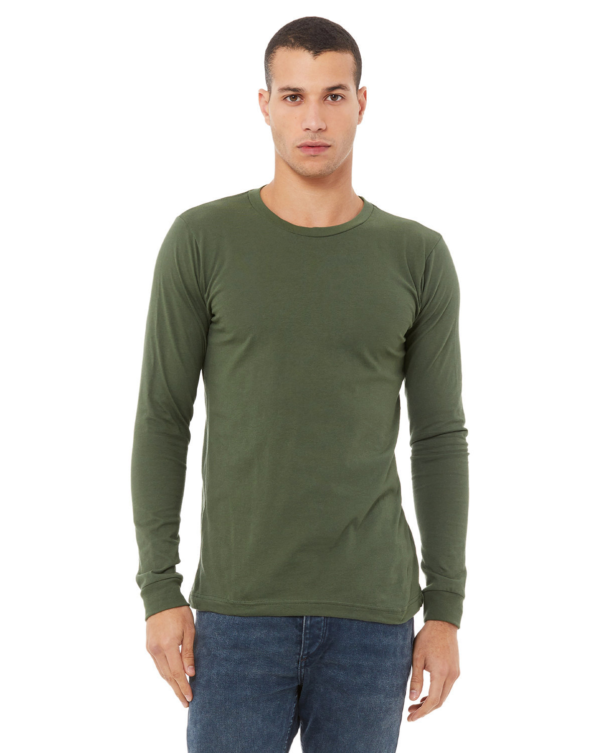 5 Pack Of Bella + Canvas 3501 Unisex Jersey T Shirt Long Sleeve Top T-Shirt - Picture 23 of 47