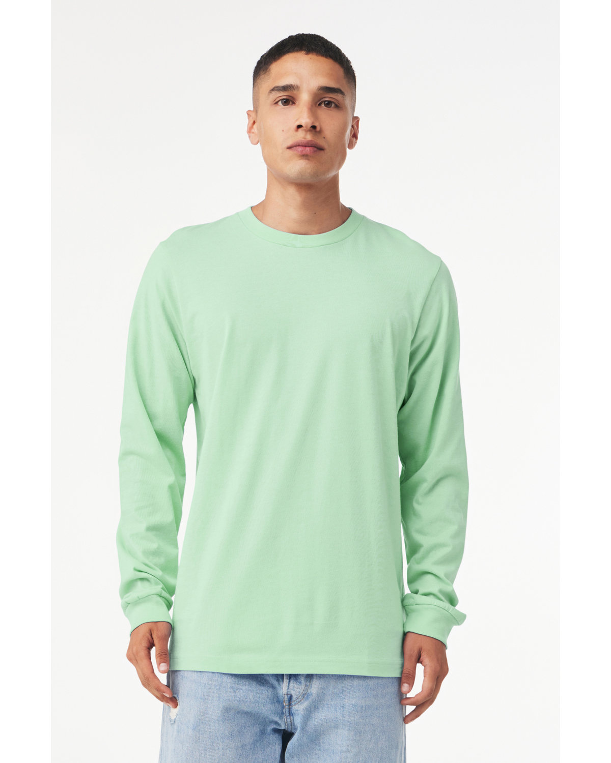 5 Pack Of Bella + Canvas 3501 Unisex Jersey T Shirt Long Sleeve Top T-Shirt - Picture 24 of 47