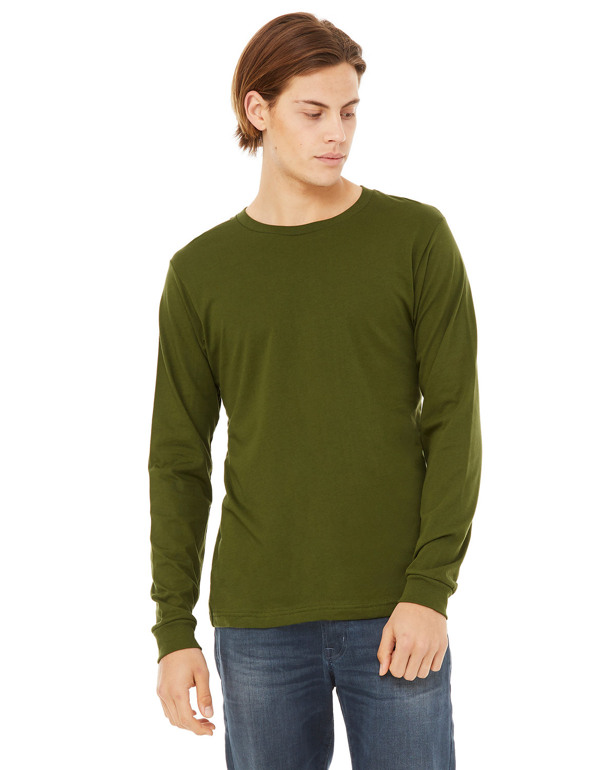 5 Pack Of Bella + Canvas 3501 Unisex Jersey T Shirt Long Sleeve Top T-Shirt - Picture 28 of 47