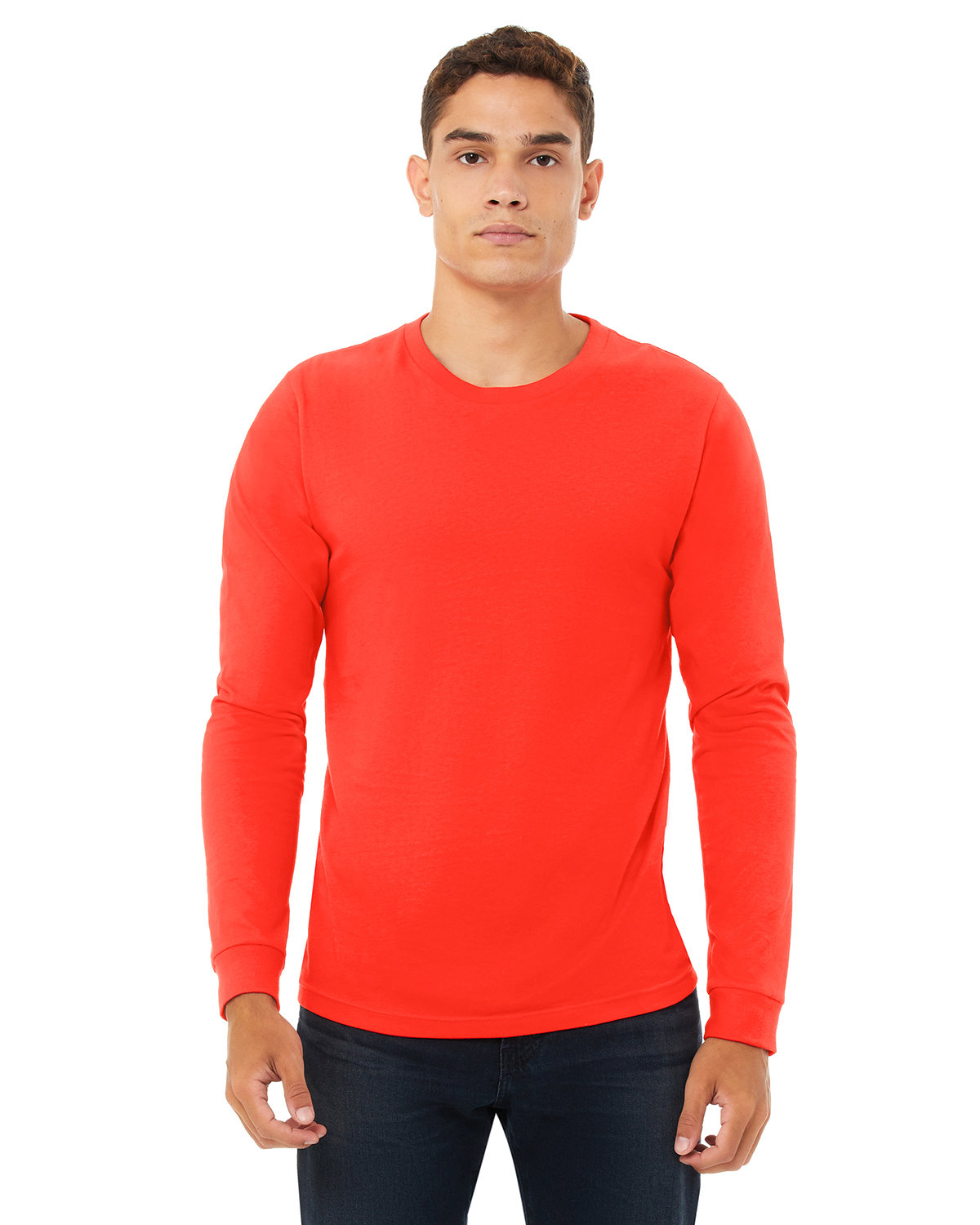 5 Pack Of Bella + Canvas 3501 Unisex Jersey T Shirt Long Sleeve Top T-Shirt - Picture 31 of 47
