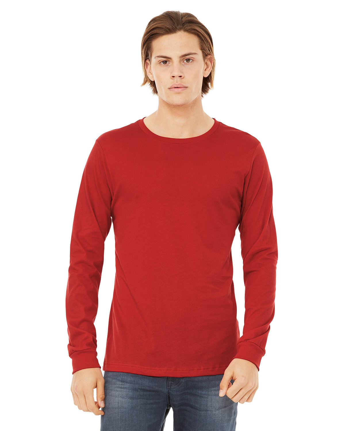 5 Pack Of Bella + Canvas 3501 Unisex Jersey T Shirt Long Sleeve Top T-Shirt - Picture 32 of 47