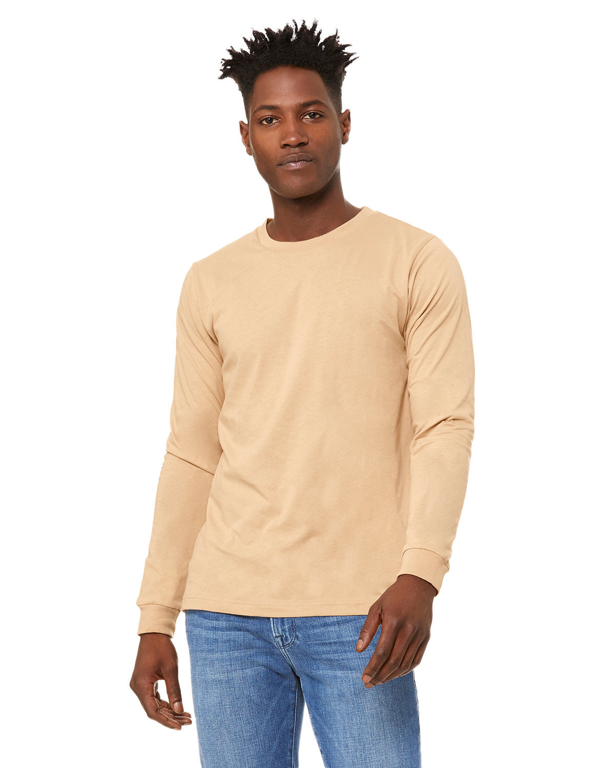 5 Pack Of Bella + Canvas 3501 Unisex Jersey T Shirt Long Sleeve Top T-Shirt - Picture 33 of 47