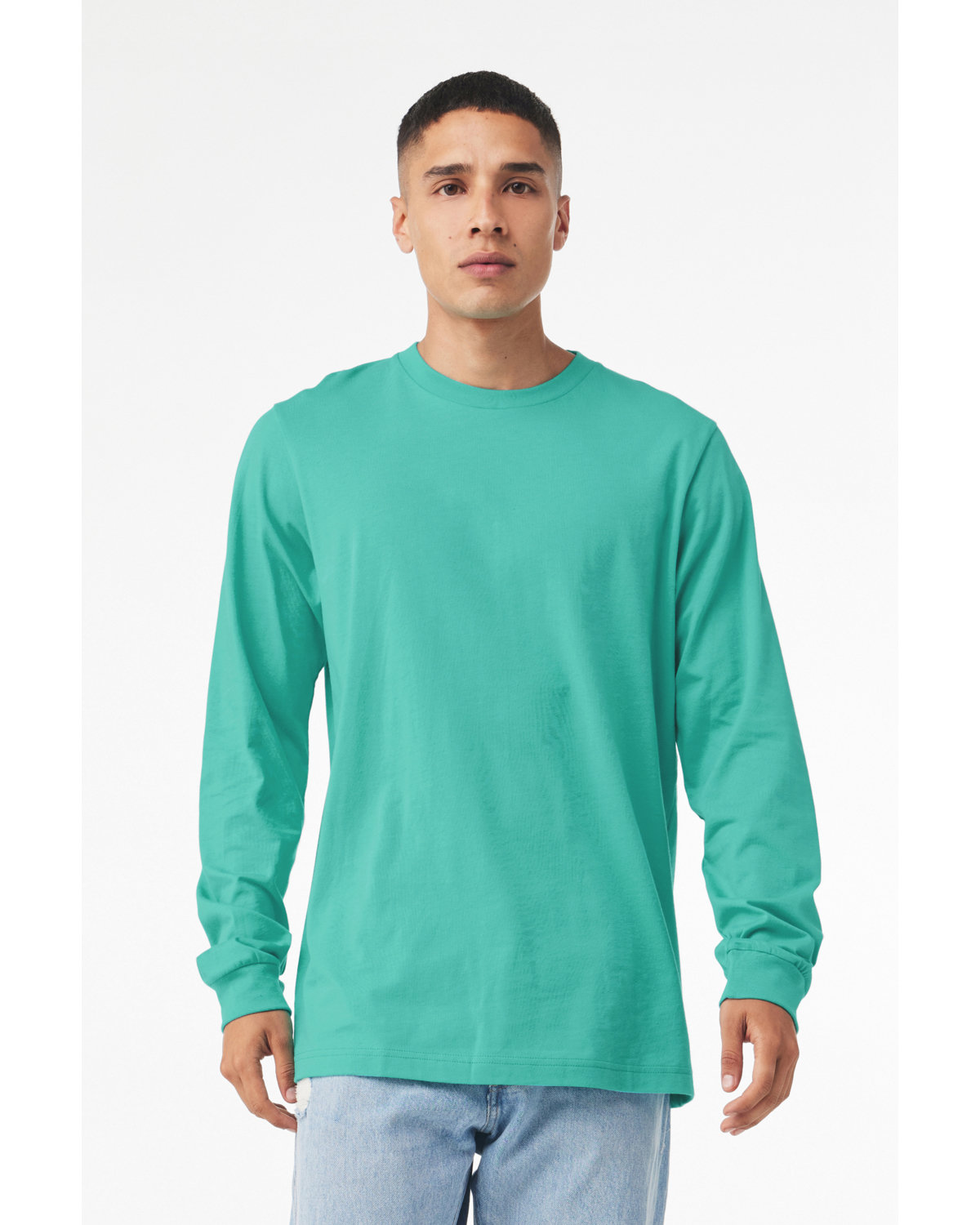 5 Pack Of Bella + Canvas 3501 Unisex Jersey T Shirt Long Sleeve Top T-Shirt - Picture 39 of 47