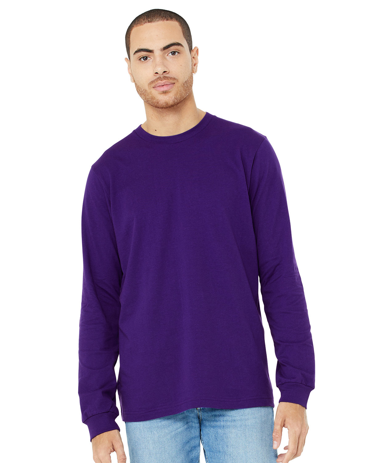 5 Pack Of Bella + Canvas 3501 Unisex Jersey T Shirt Long Sleeve Top T-Shirt - Picture 40 of 47