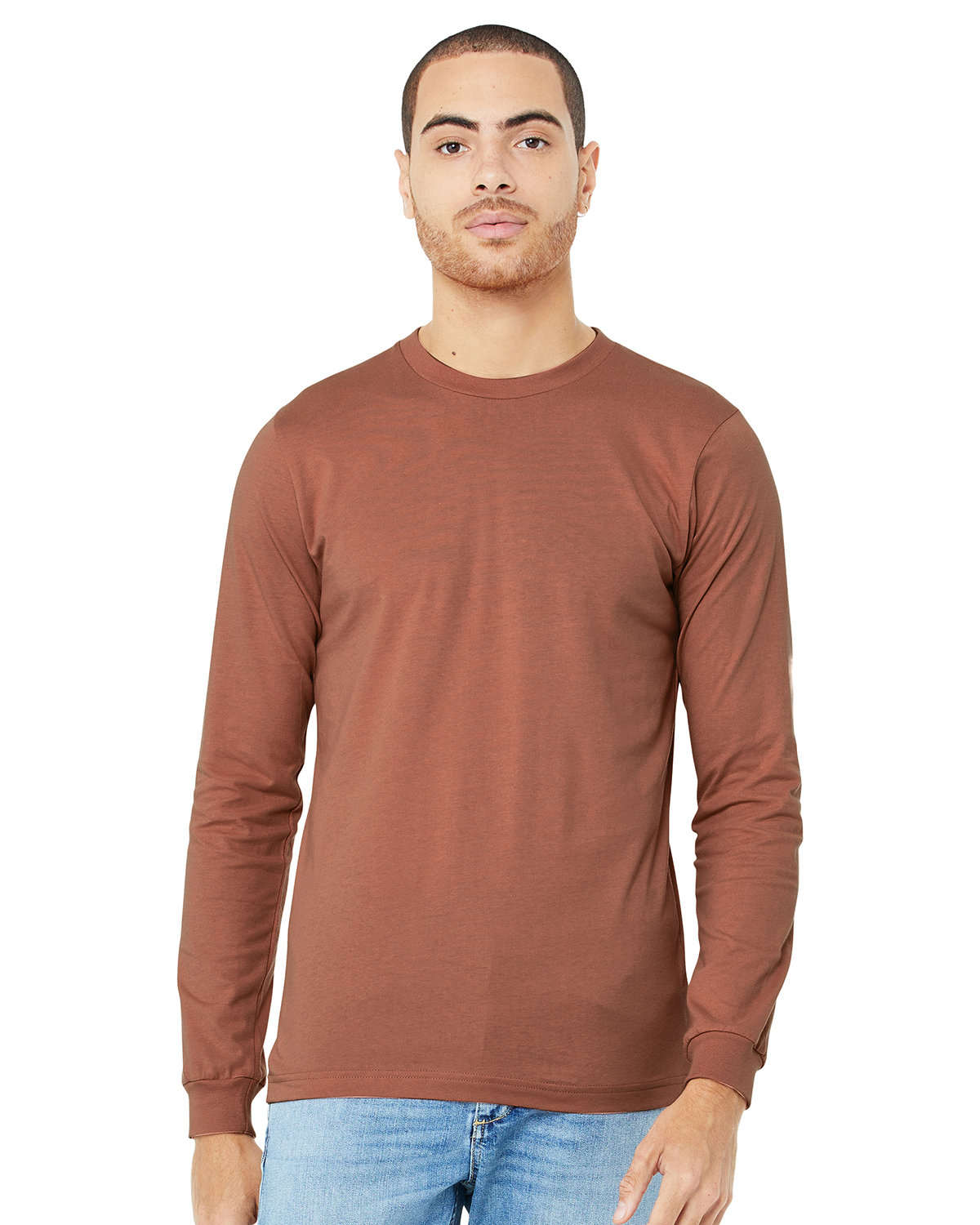 5 Pack Of Bella + Canvas 3501 Unisex Jersey T Shirt Long Sleeve Top T-Shirt - Picture 41 of 47