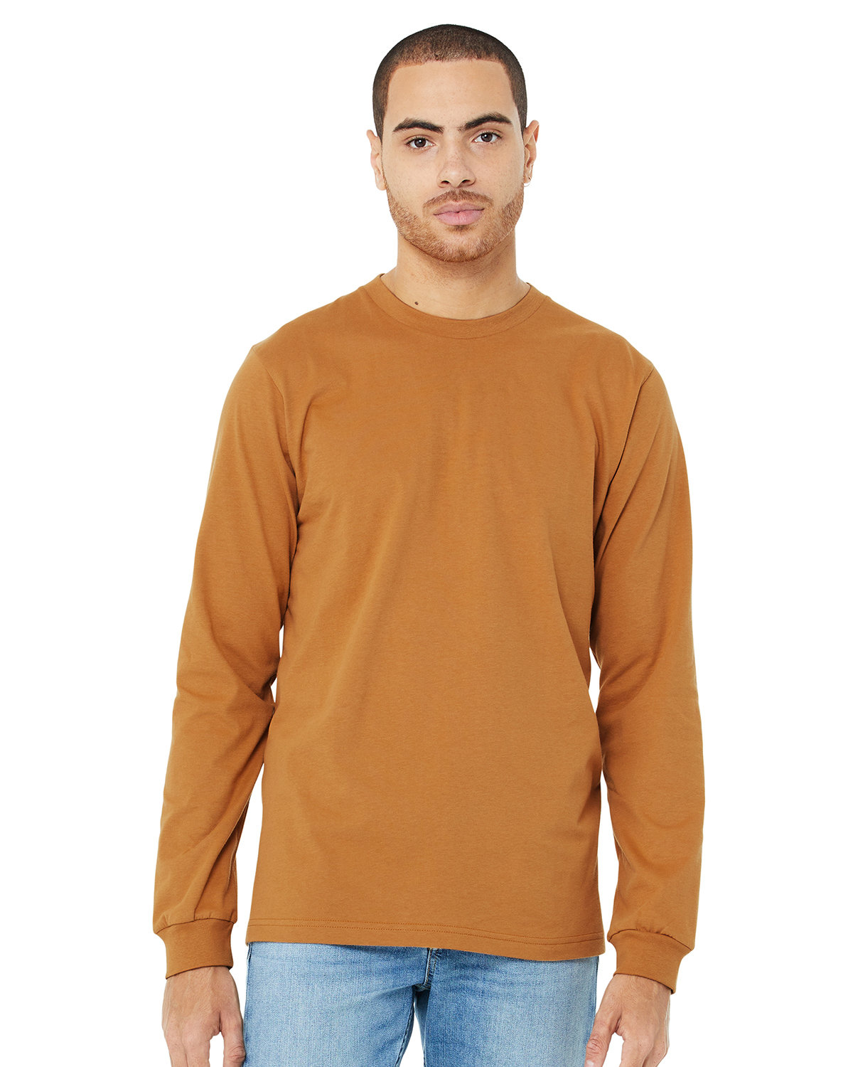 5 Pack Of Bella + Canvas 3501 Unisex Jersey T Shirt Long Sleeve Top T-Shirt - Picture 42 of 47