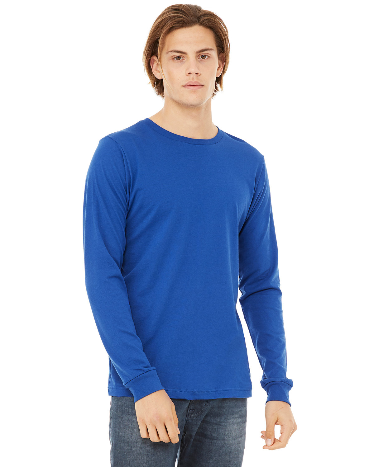 5 Pack Of Bella + Canvas 3501 Unisex Jersey T Shirt Long Sleeve Top T-Shirt - Picture 43 of 47