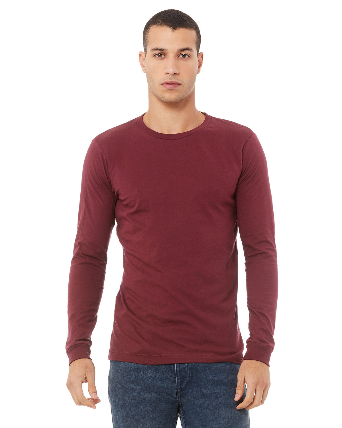 Bella + Canvas 3513 Unisex Retail Fit Triblend T Shirt Long Sleeve T-Shirt - Picture 10 of 20