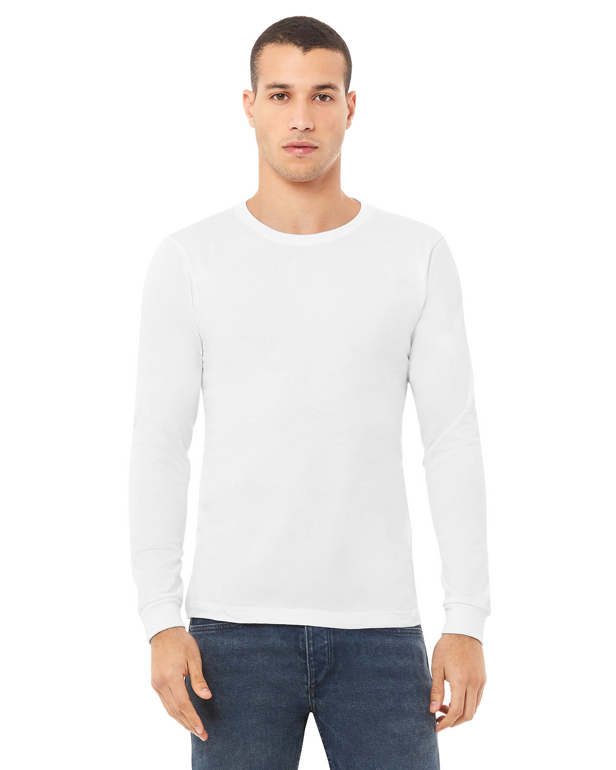 Bella + Canvas 3513 Unisex Retail Fit Triblend T Shirt Long Sleeve T-Shirt - Picture 19 of 20