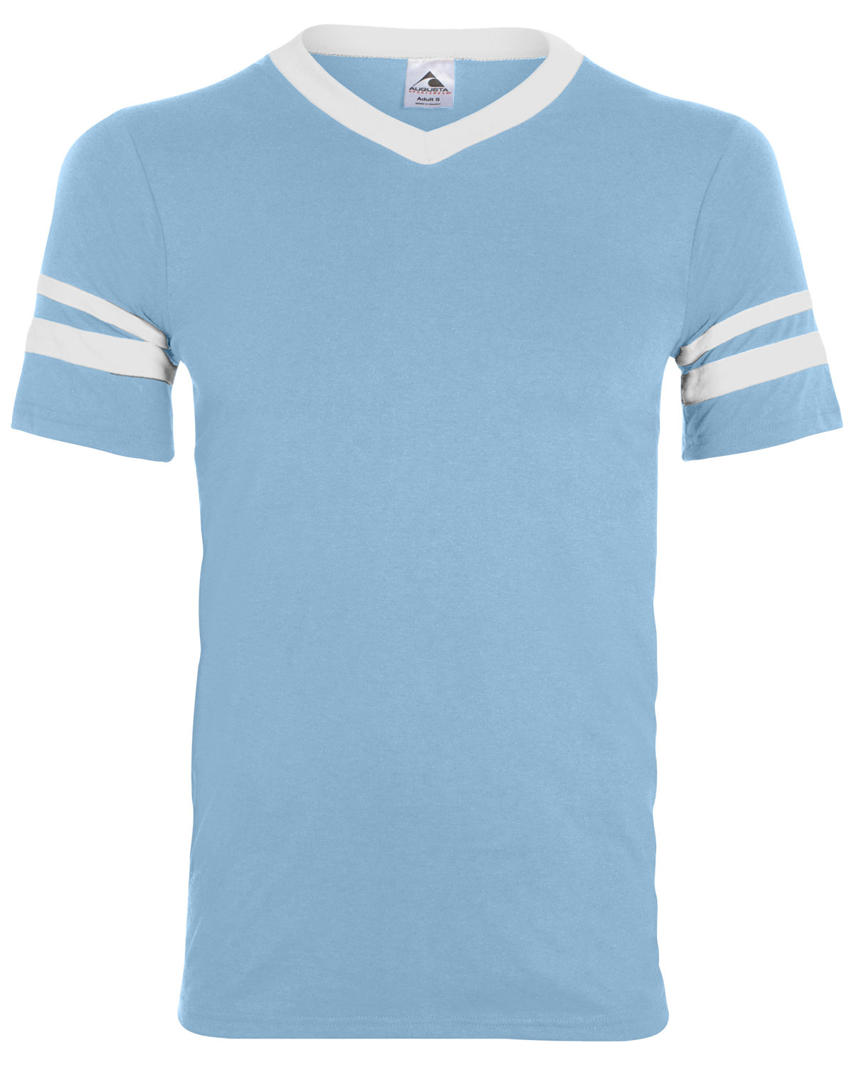 Augusta Sportswear 360 Adult V-Neck Collar T Shirt Sleeve Stripe Jersey T-Shirt - Picture 14 of 33