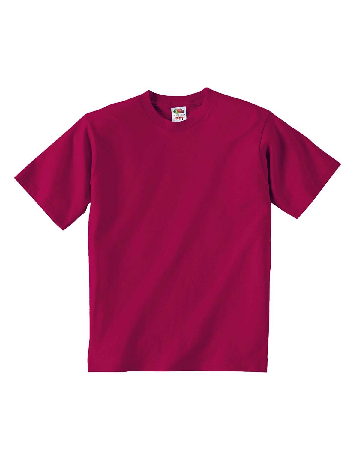 2 Pack Of Fruit of the Loom 3931B Youth HD Cotton T Shirt Stylish T-Shirt - Picture 10 of 46