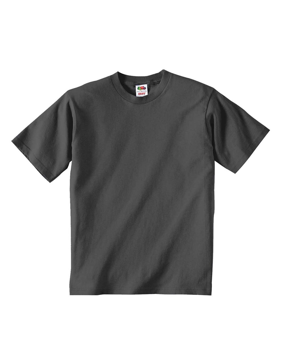 2 Pack Of Fruit of the Loom 3931B Youth HD Cotton T Shirt Stylish T-Shirt - Picture 11 of 46