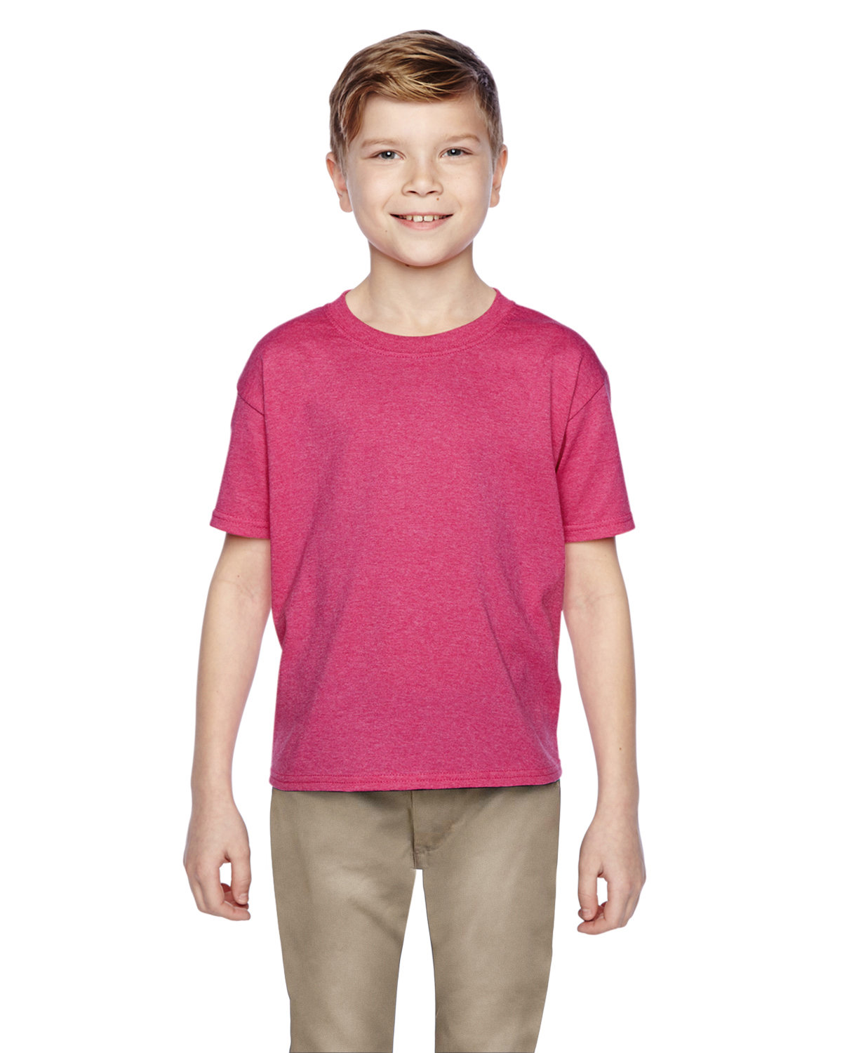 2 Pack Of Fruit of the Loom 3931B Youth HD Cotton T Shirt Stylish T-Shirt - Picture 34 of 46