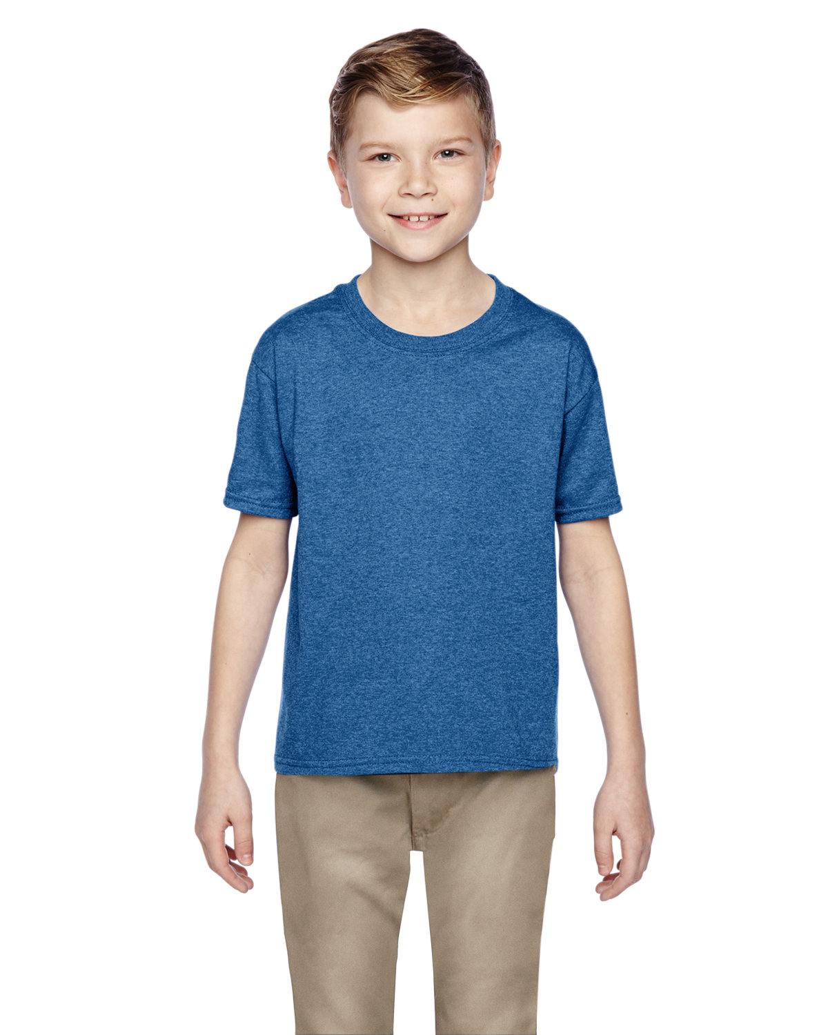 2 Pack Of Fruit of the Loom 3931B Youth HD Cotton T Shirt Stylish T-Shirt - Picture 36 of 46
