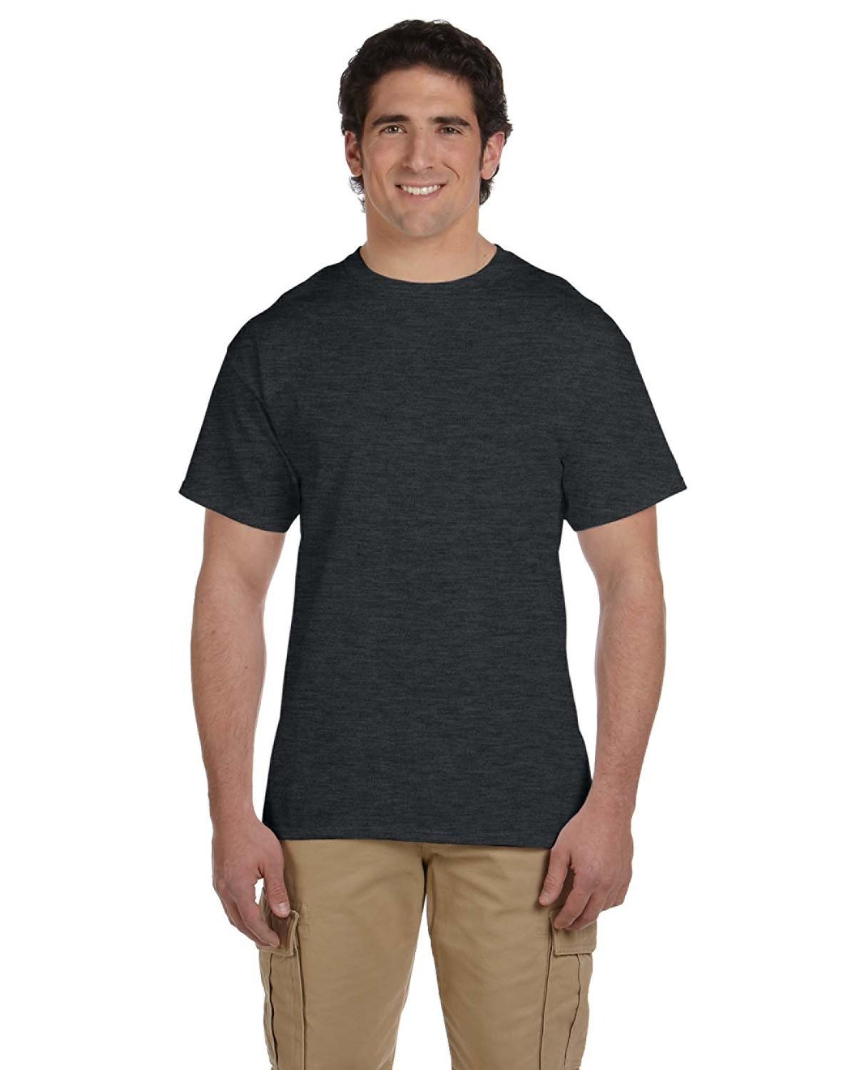 2 Pack Of Fruit of the Loom 3931 Adult HD Cotton T Shirt Stylish T-Shirt - Picture 8 of 62