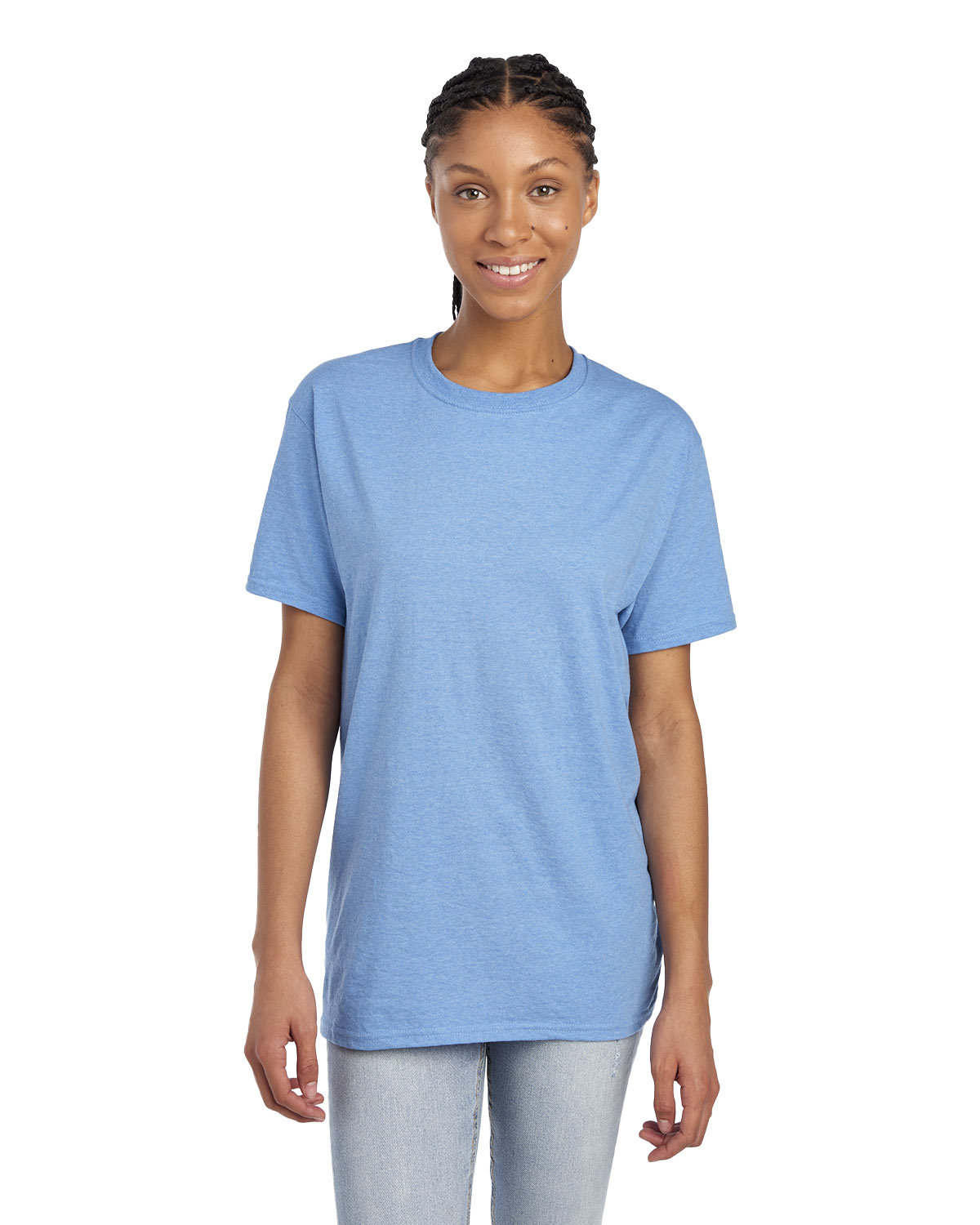 2 Pack Of Fruit of the Loom 3931 Adult HD Cotton T Shirt Stylish T-Shirt - Picture 12 of 62
