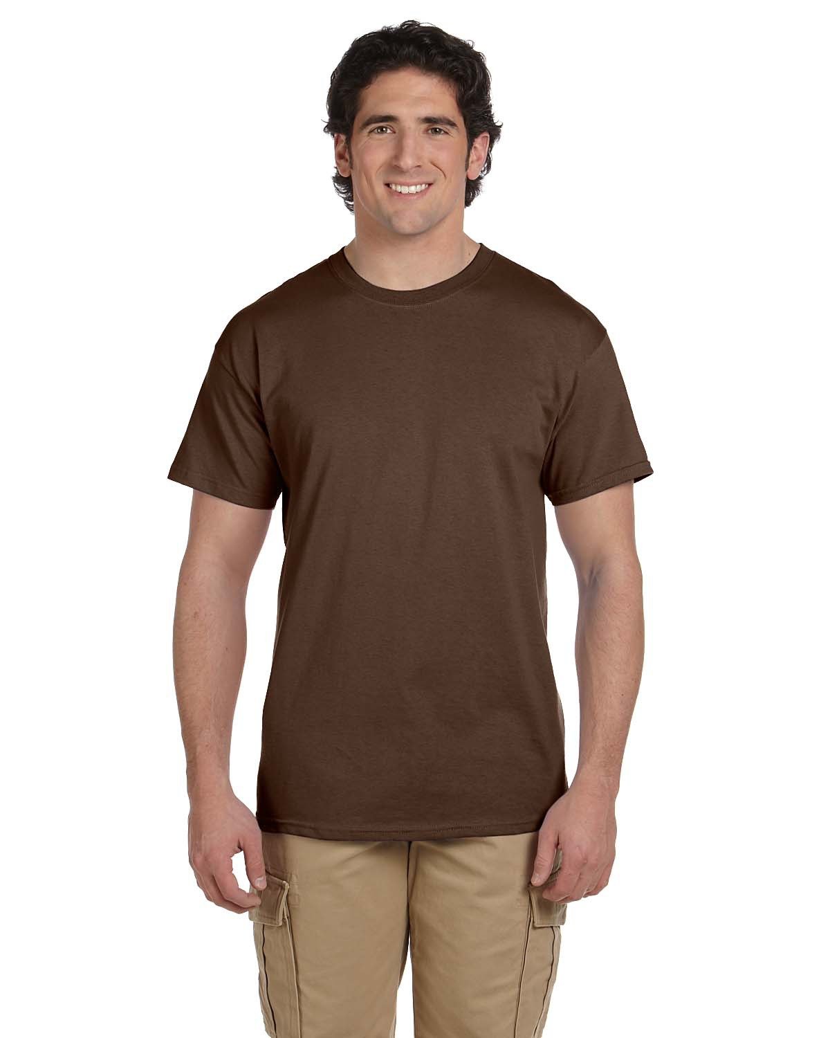 2 Pack Of Fruit of the Loom 3931 Adult HD Cotton T Shirt Stylish T-Shirt - Picture 14 of 62