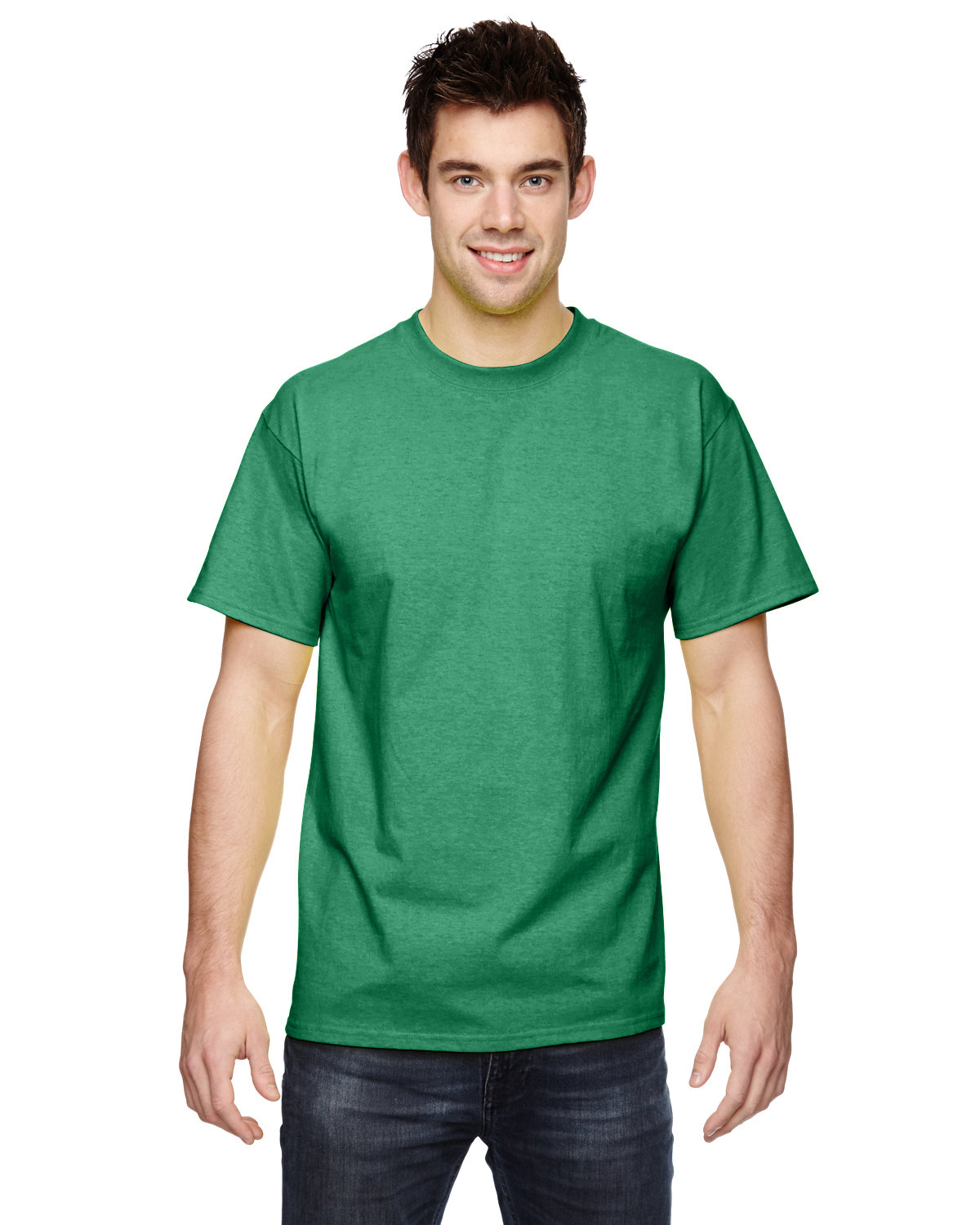2 Pack Of Fruit of the Loom 3931 Adult HD Cotton T Shirt Stylish T-Shirt - Picture 16 of 62