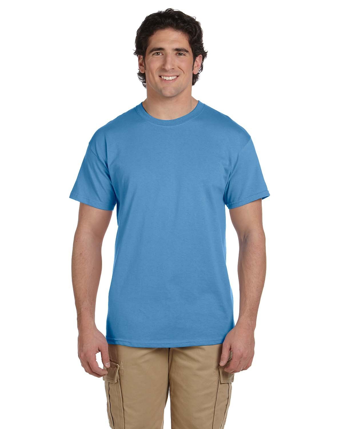 2 Pack Of Fruit of the Loom 3931 Adult HD Cotton T Shirt Stylish T-Shirt - Picture 17 of 62