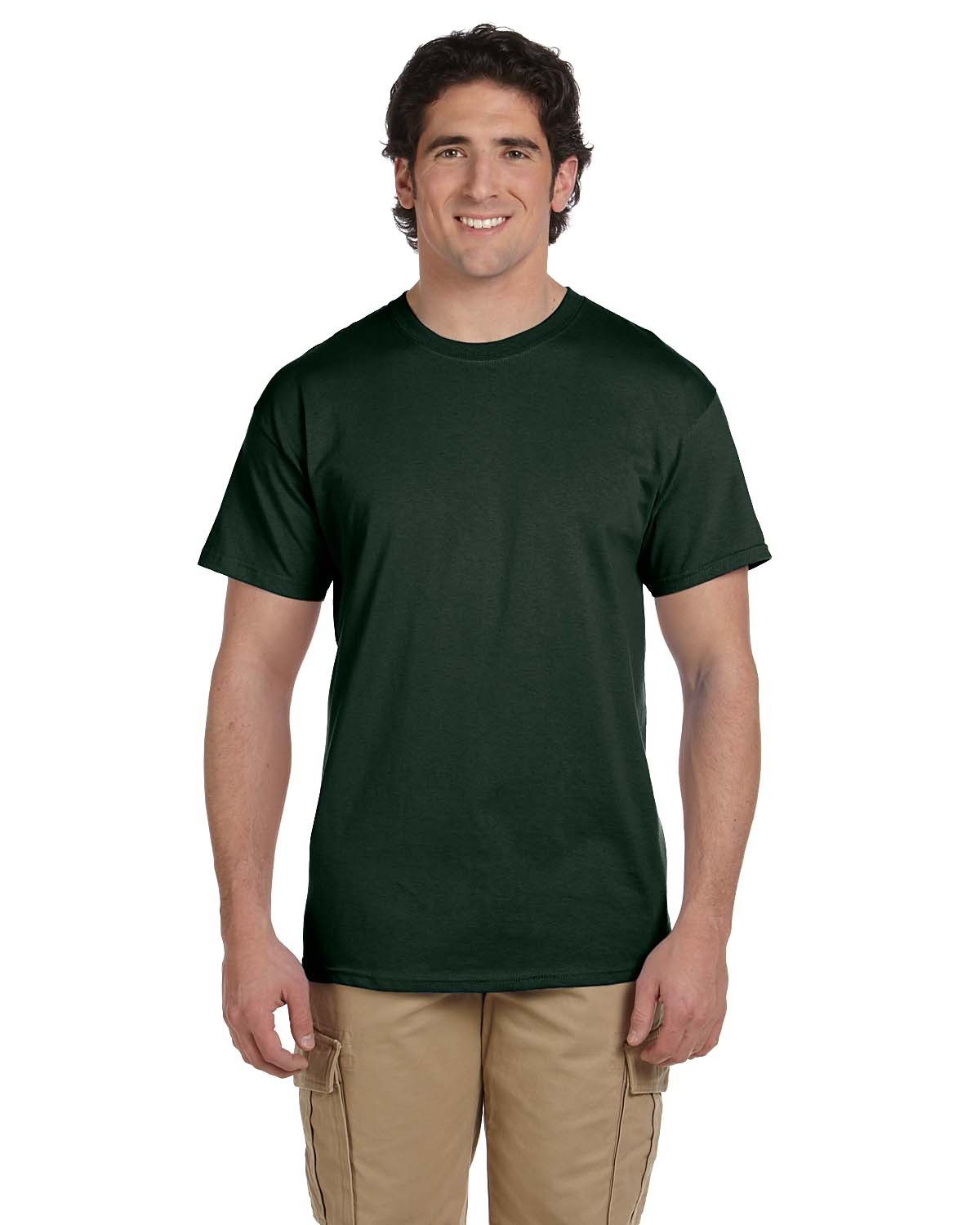 2 Pack Of Fruit of the Loom 3931 Adult HD Cotton T Shirt Stylish T-Shirt - Picture 25 of 62
