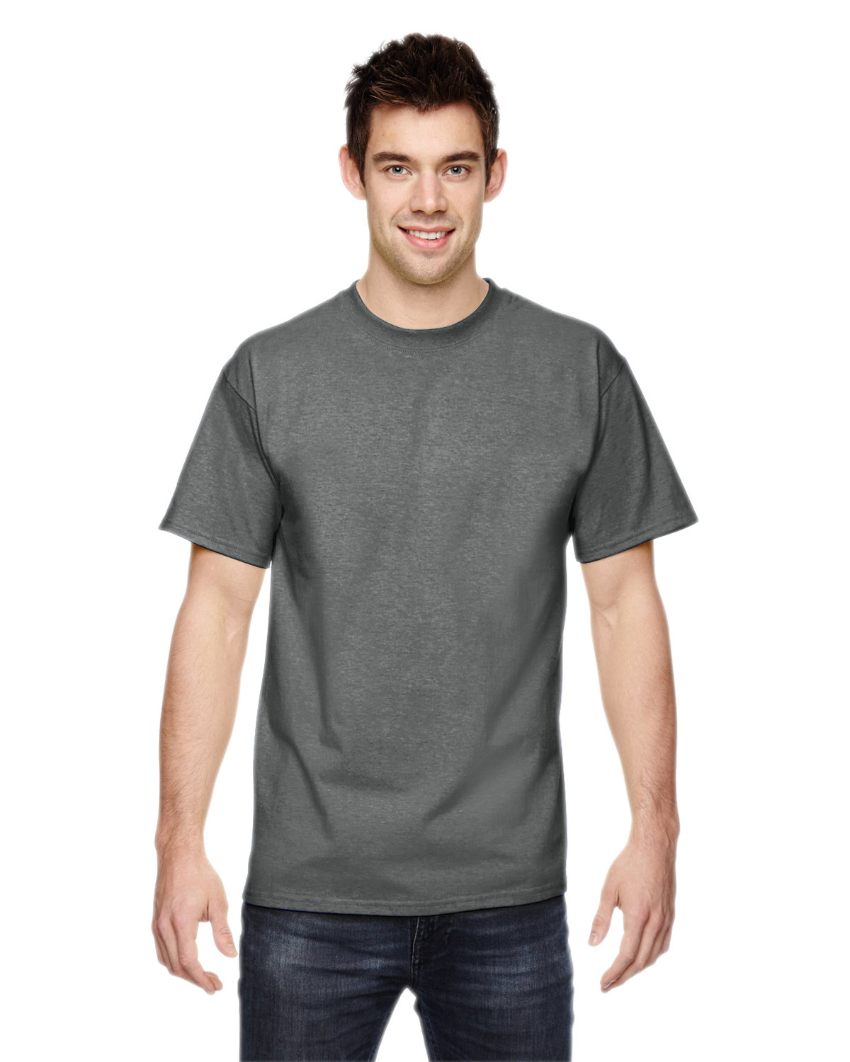 2 Pack Of Fruit of the Loom 3931 Adult HD Cotton T Shirt Stylish T-Shirt - Picture 27 of 62