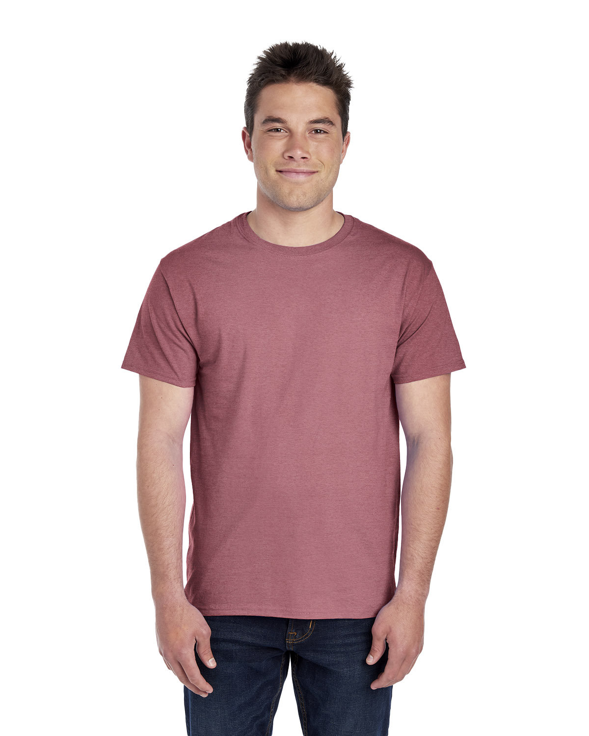 2 Pack Of Fruit of the Loom 3931 Adult HD Cotton T Shirt Stylish T-Shirt - Picture 28 of 62