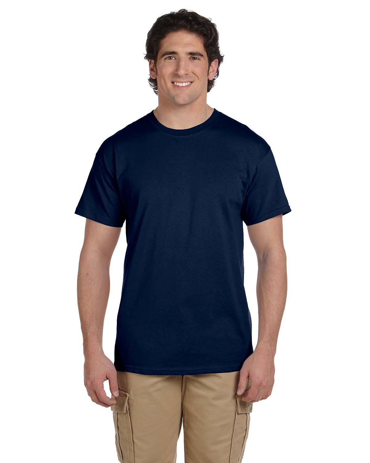 2 Pack Of Fruit of the Loom 3931 Adult HD Cotton T Shirt Stylish T-Shirt - Picture 29 of 62