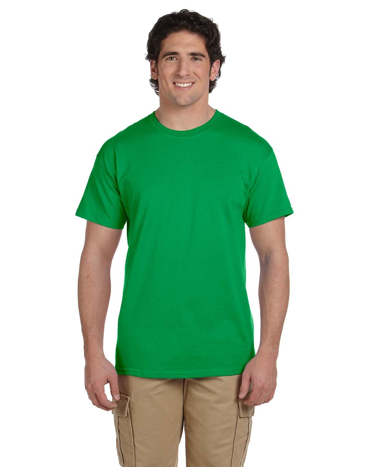 2 Pack Of Fruit of the Loom 3931 Adult HD Cotton T Shirt Stylish T-Shirt - Picture 30 of 62