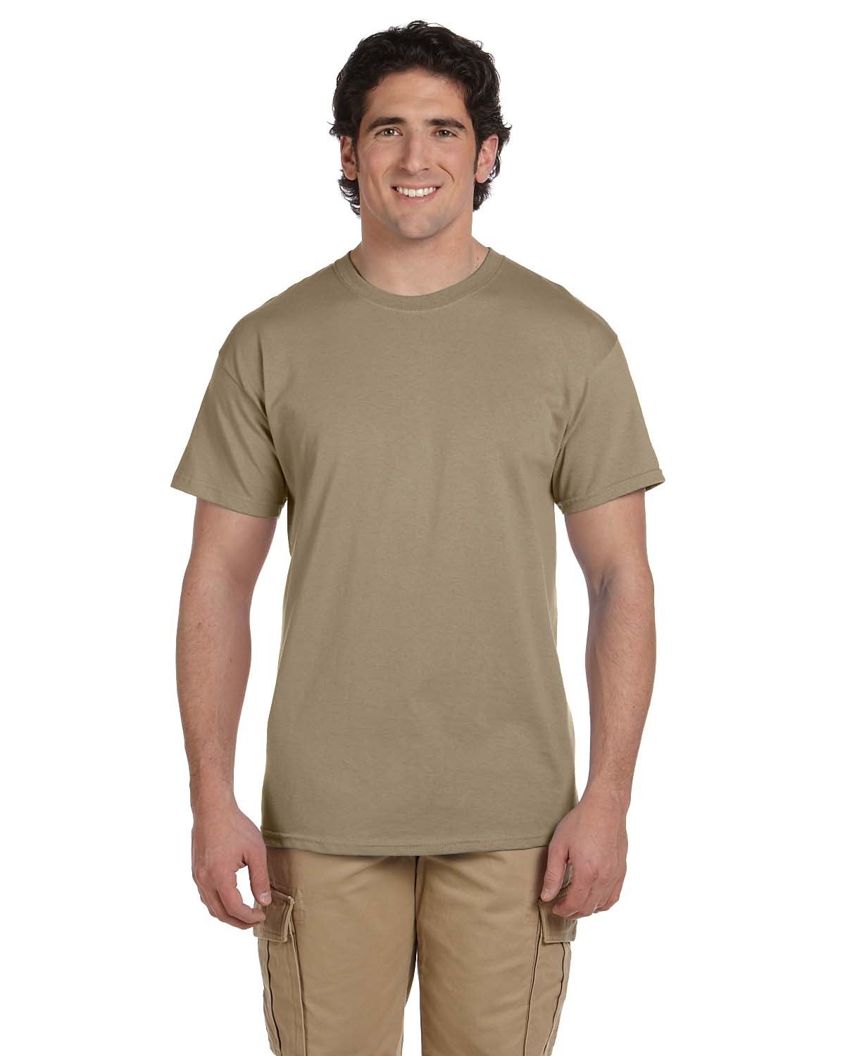 2 Pack Of Fruit of the Loom 3931 Adult HD Cotton T Shirt Stylish T-Shirt - Picture 31 of 62