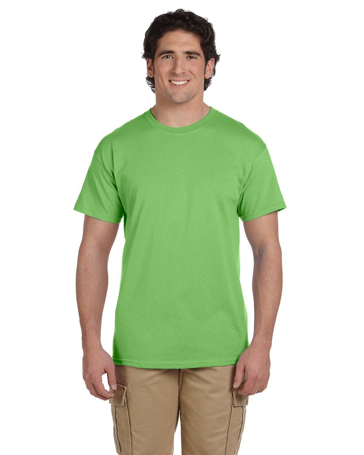 2 Pack Of Fruit of the Loom 3931 Adult HD Cotton T Shirt Stylish T-Shirt - Picture 32 of 62