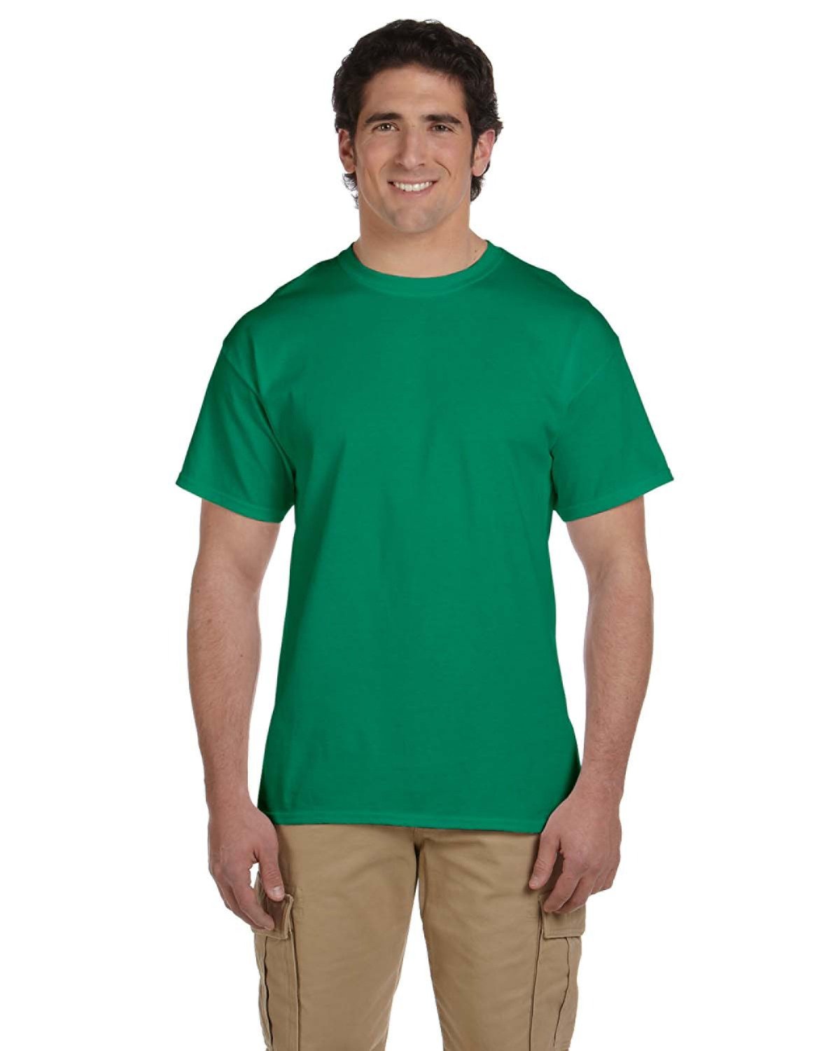 2 Pack Of Fruit of the Loom 3931 Adult HD Cotton T Shirt Stylish T-Shirt - Picture 45 of 62