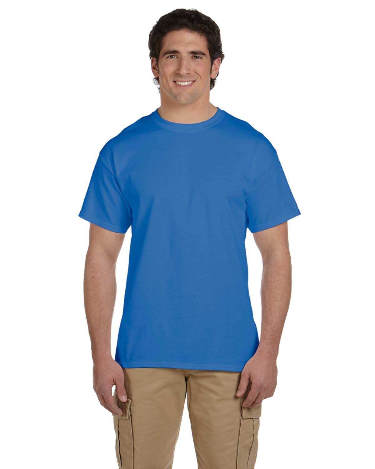 2 Pack Of Fruit of the Loom 3931 Adult HD Cotton T Shirt Stylish T-Shirt - Picture 48 of 62