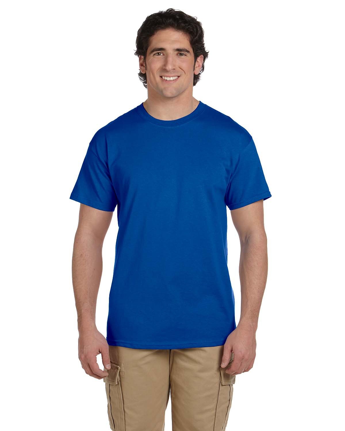 2 Pack Of Fruit of the Loom 3931 Adult HD Cotton T Shirt Stylish T-Shirt - Picture 49 of 62