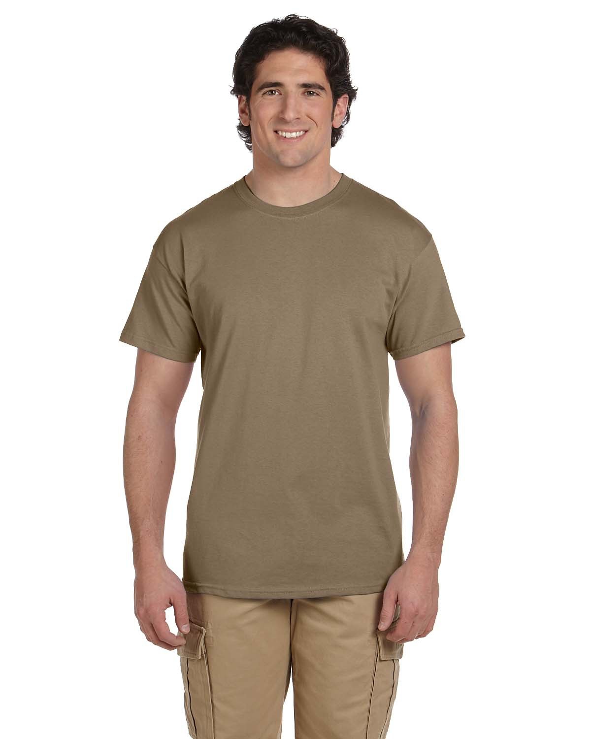 2 Pack Of Fruit of the Loom 3931 Adult HD Cotton T Shirt Stylish T-Shirt - Picture 50 of 62