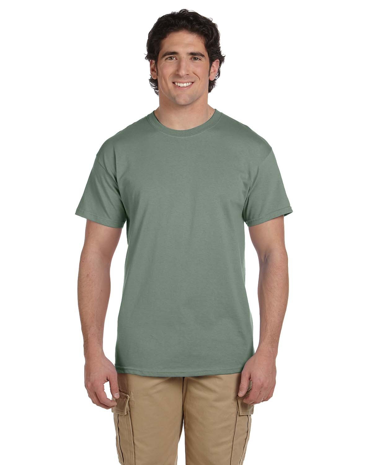 2 Pack Of Fruit of the Loom 3931 Adult HD Cotton T Shirt Stylish T-Shirt - Picture 53 of 62