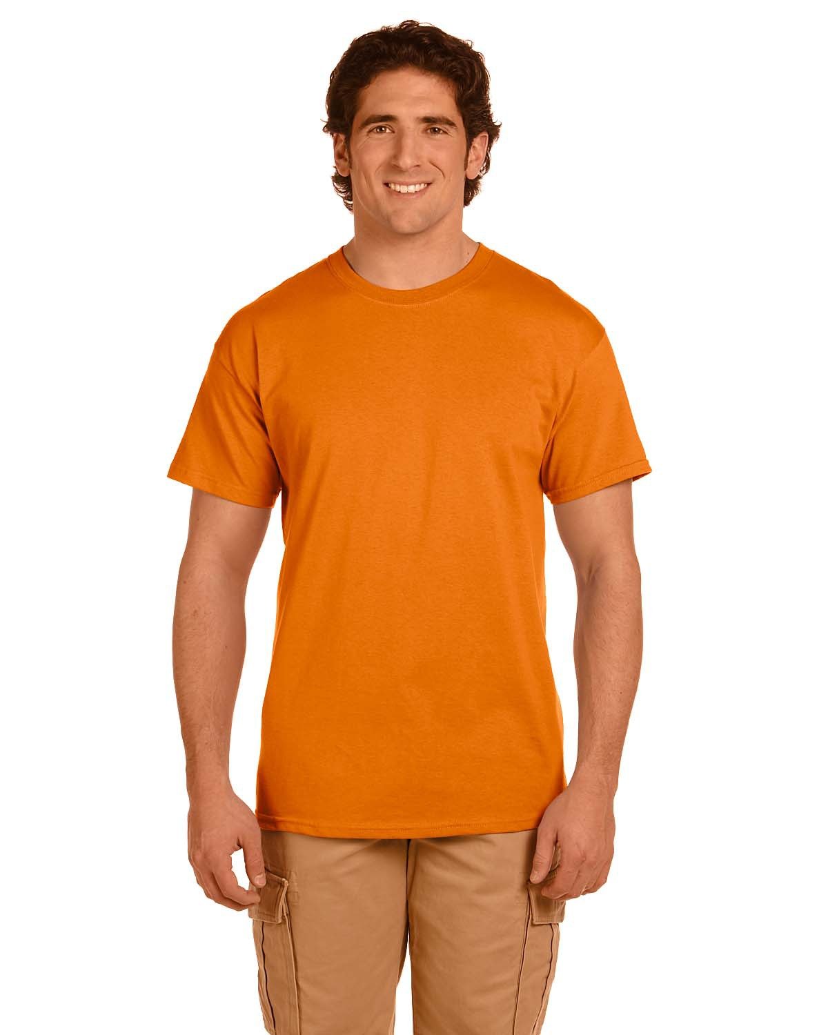 2 Pack Of Fruit of the Loom 3931 Adult HD Cotton T Shirt Stylish T-Shirt - Picture 57 of 62