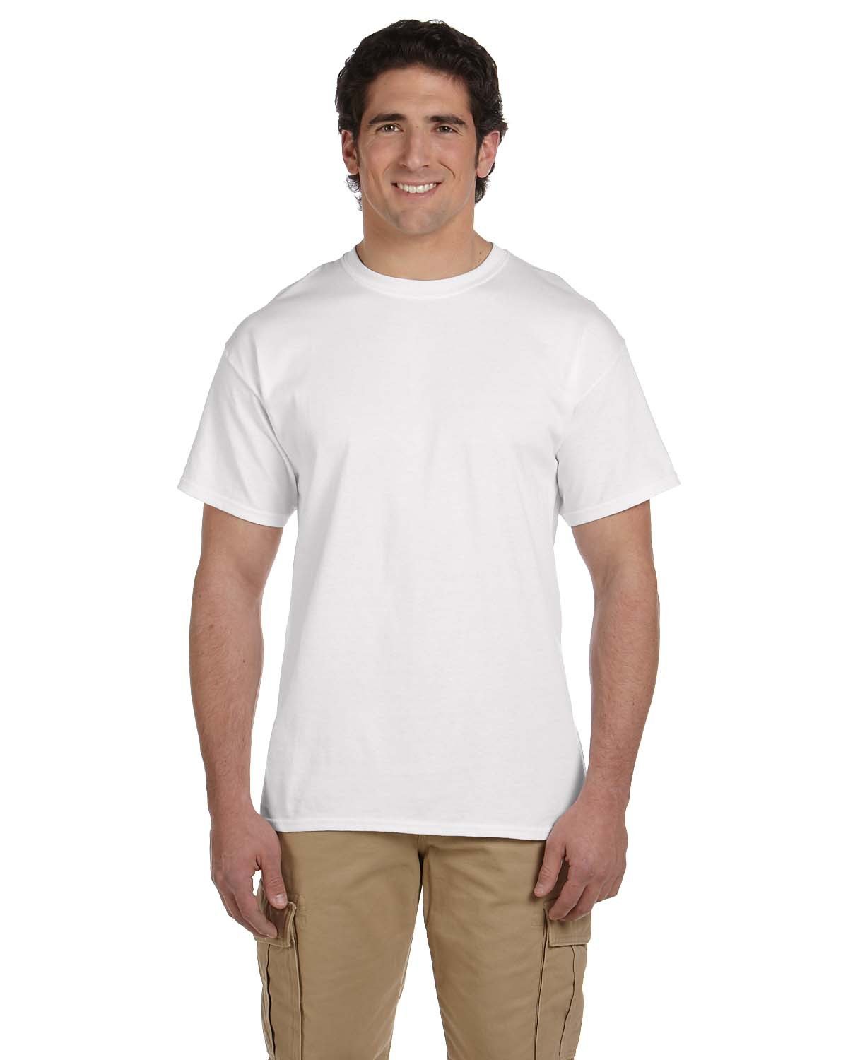 2 Pack Of Fruit of the Loom 3931 Adult HD Cotton T Shirt Stylish T-Shirt - Picture 61 of 62