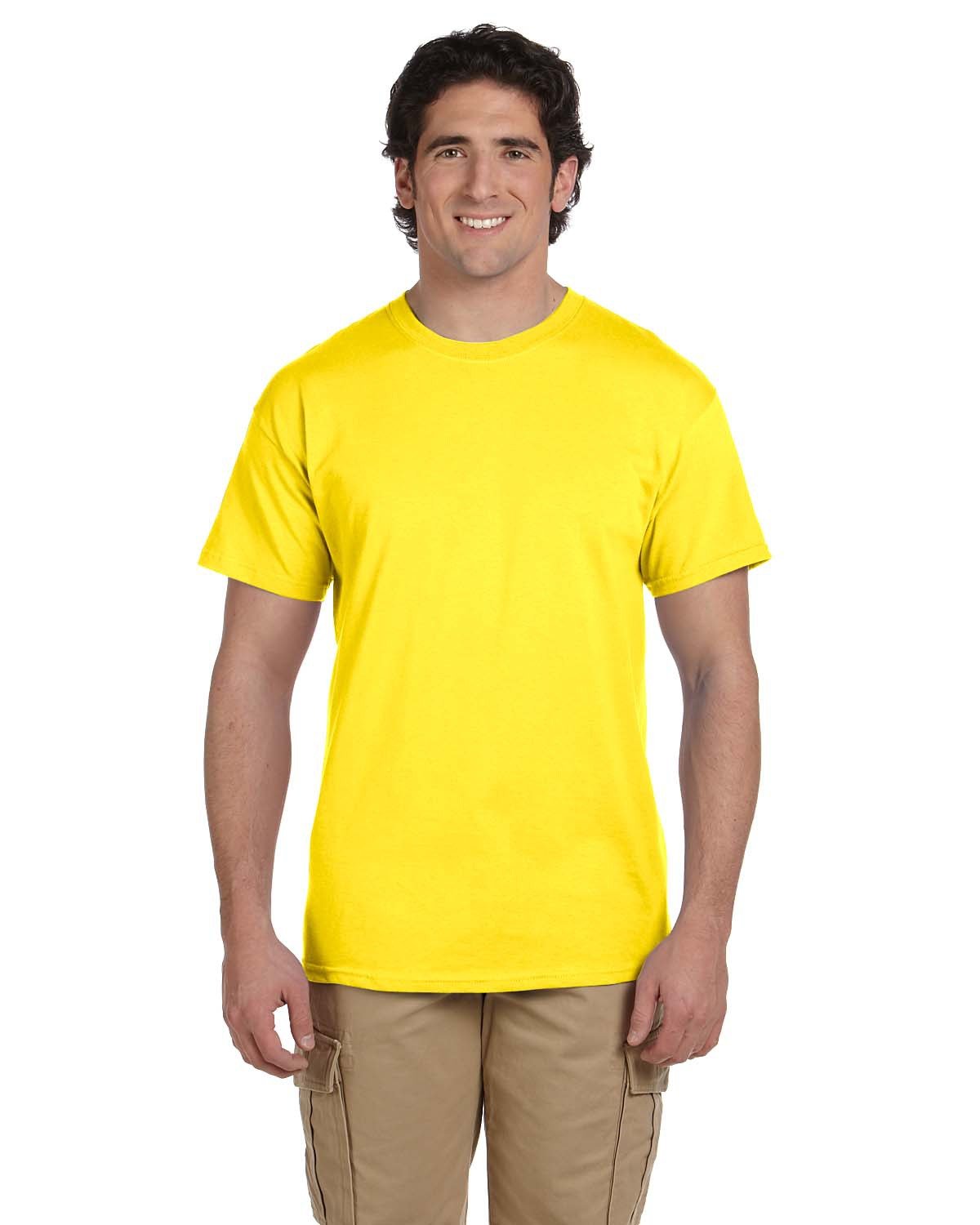 2 Pack Of Fruit of the Loom 3931 Adult HD Cotton T Shirt Stylish T-Shirt - Picture 62 of 62