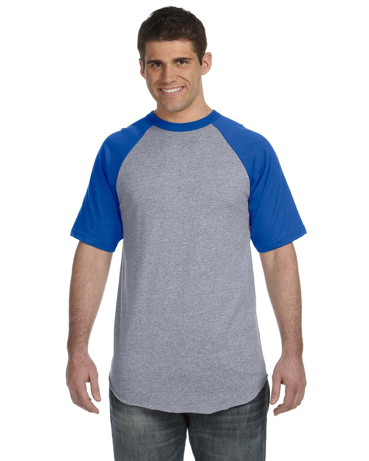 2 Pack Of Augusta Sportswear 423 Adult Short Sleeve Baseball Jersey T Shirt - Picture 7 of 17