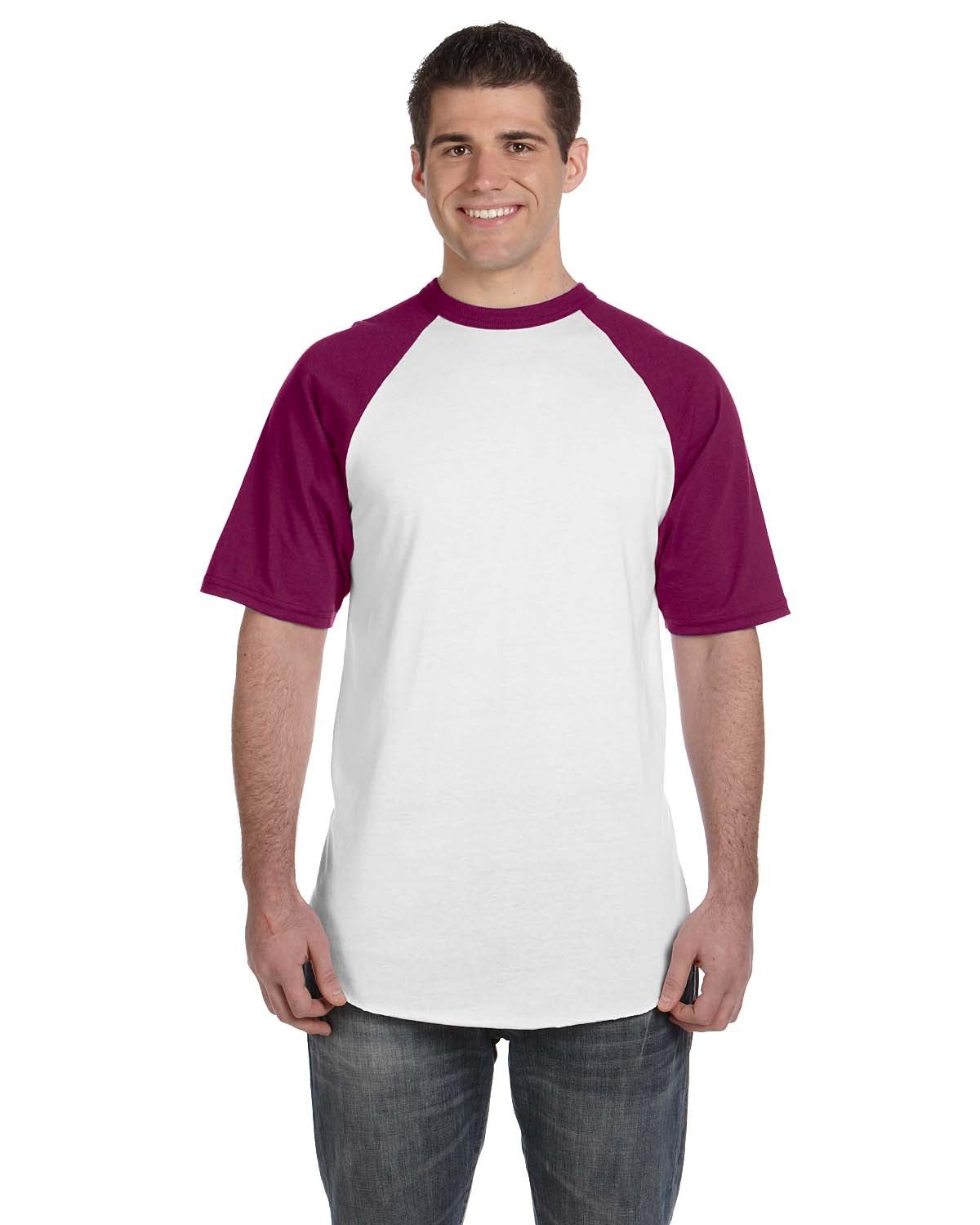 2 Pack Of Augusta Sportswear 423 Adult Short Sleeve Baseball Jersey T Shirt - Picture 12 of 17