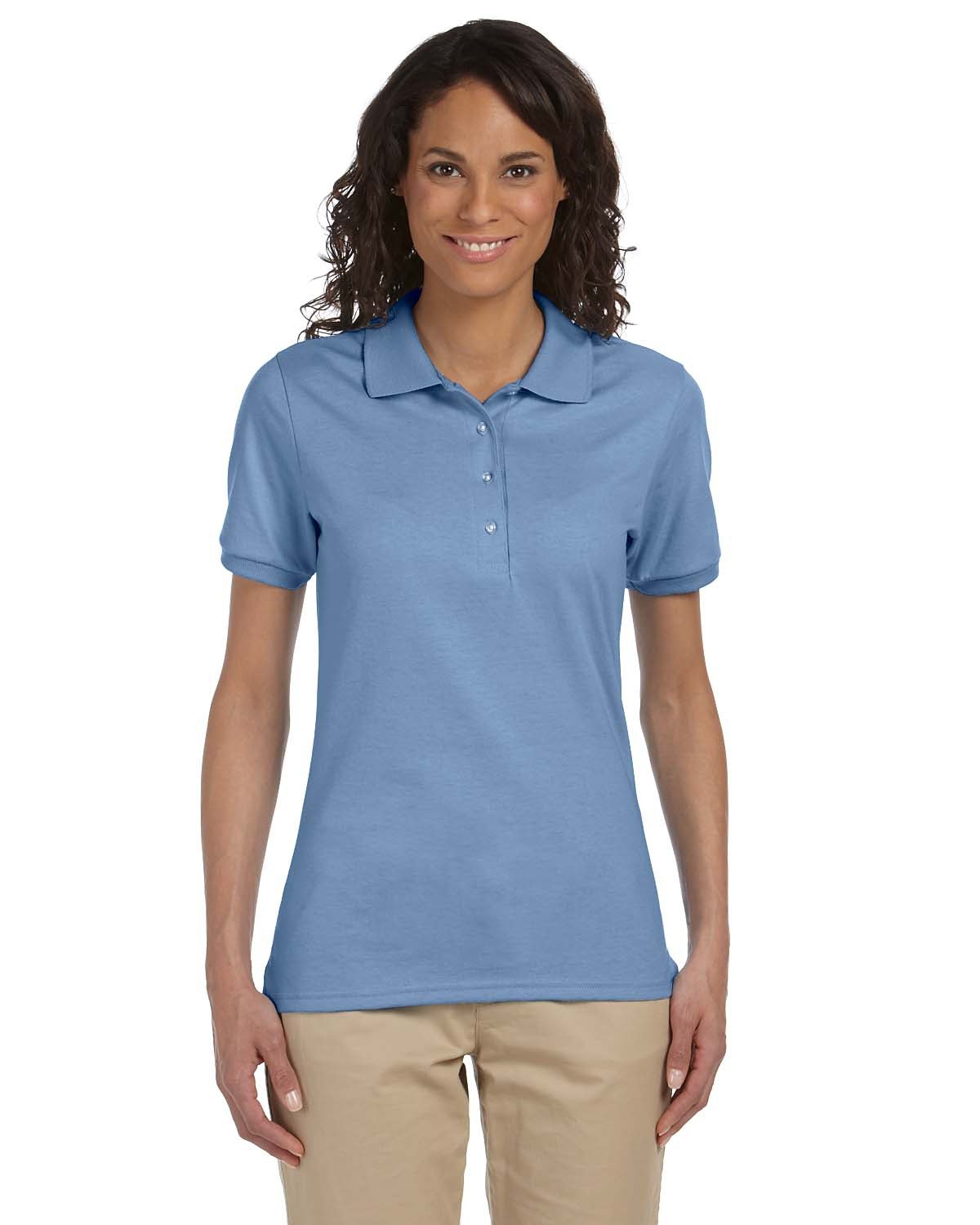 5 Pack Of Jerzees 437W Ladies Cotton/Poly Short Sleeve SpotShield Jersey Polo