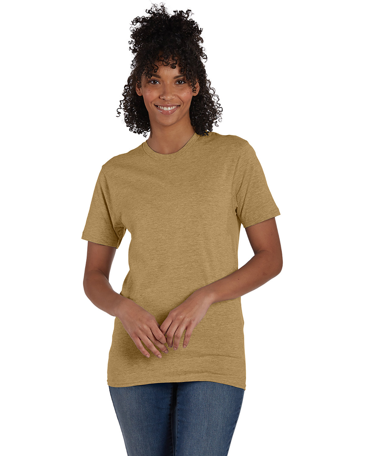 3 Pack Of Hanes 4980 Unisex Short Sleeve Lightweight Perfect-T Stylish T-Shirt - Picture 7 of 53