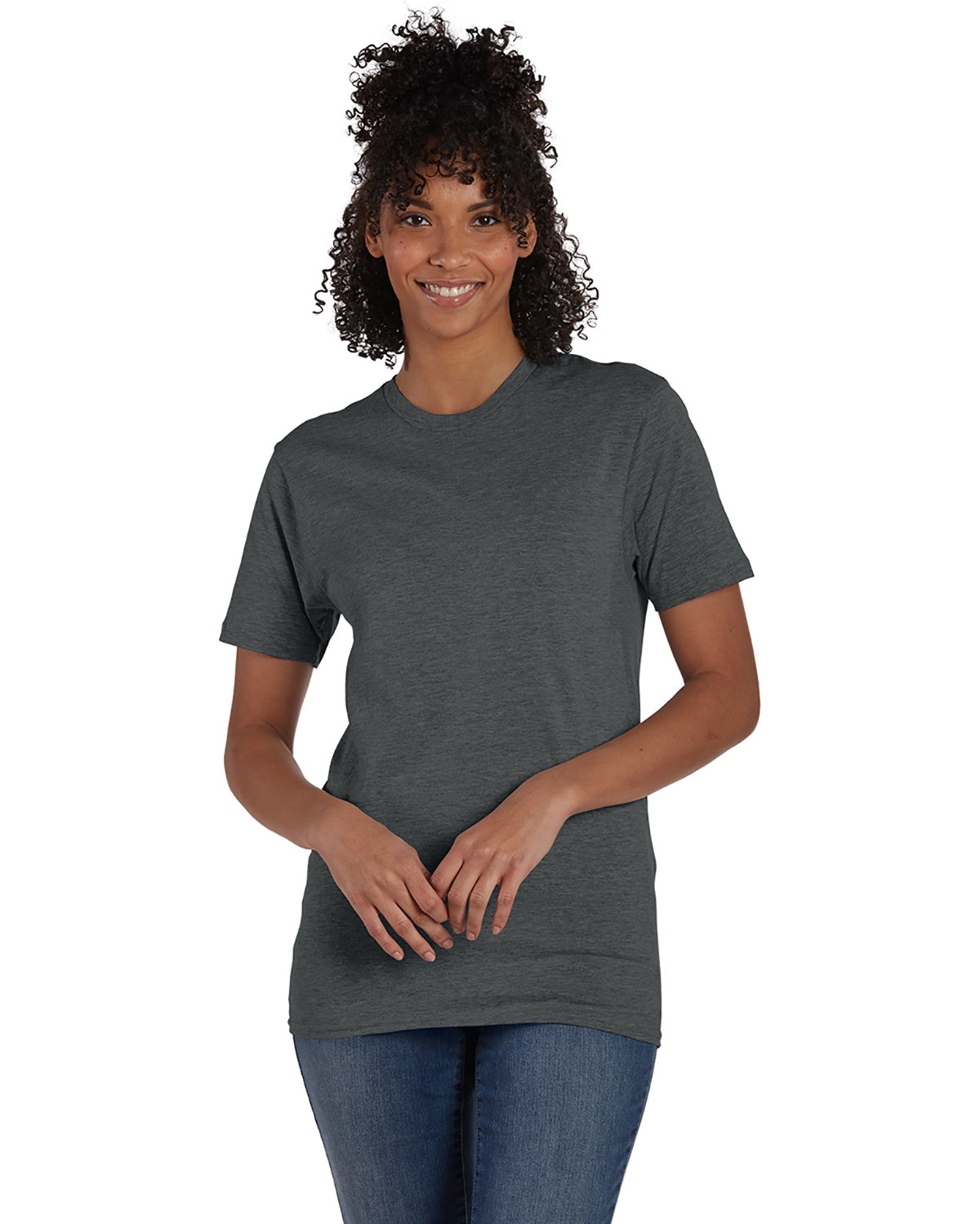 3 Pack Of Hanes 4980 Unisex Short Sleeve Lightweight Perfect-T Stylish T-Shirt - Picture 11 of 53
