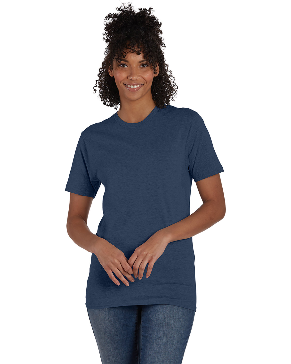 3 Pack Of Hanes 4980 Unisex Short Sleeve Lightweight Perfect-T Stylish T-Shirt - Picture 21 of 53