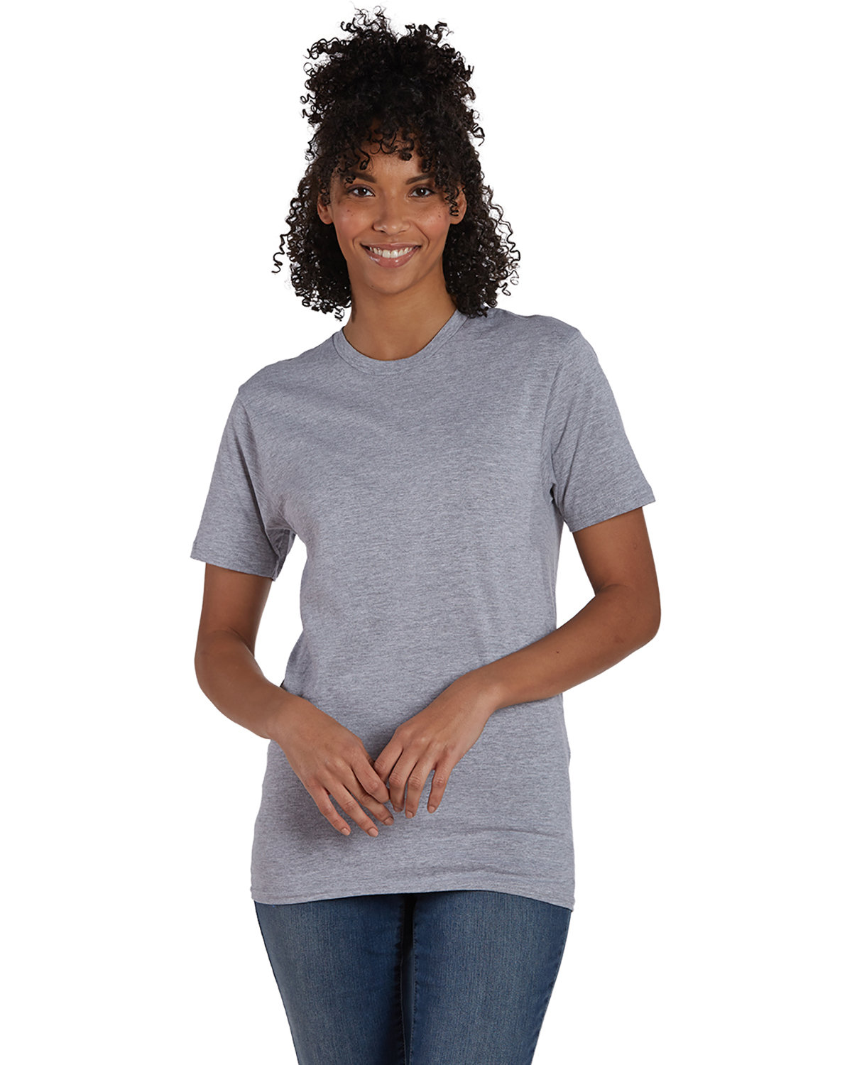 3 Pack Of Hanes 4980 Unisex Short Sleeve Lightweight Perfect-T Stylish T-Shirt - Picture 28 of 53